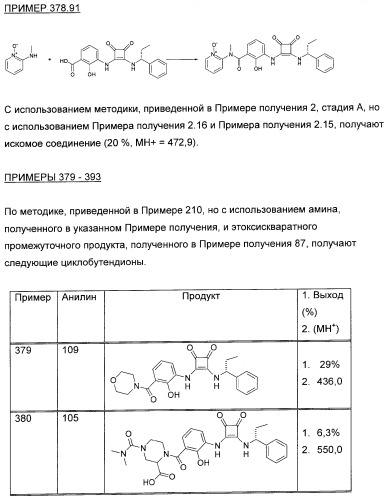 3,4-дизамещенные циклобутен-1,2-дионы как лиганды схс-хемокинового рецептора (патент 2344123)