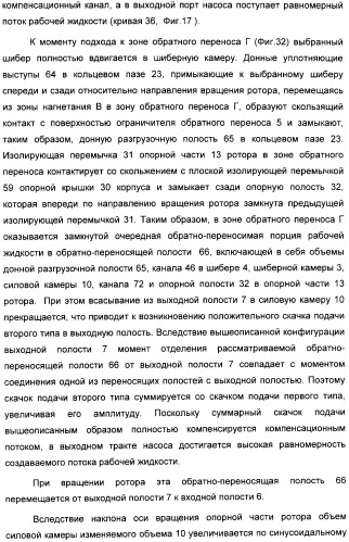 Способ создания равномерного потока рабочей жидкости и устройство для его осуществления (патент 2306458)