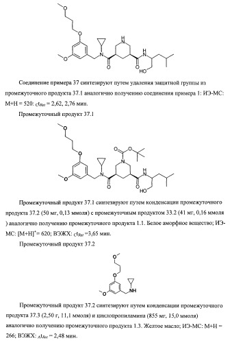 3,5-замещенные пиперидины, как ингибиторы ренина (патент 2415840)