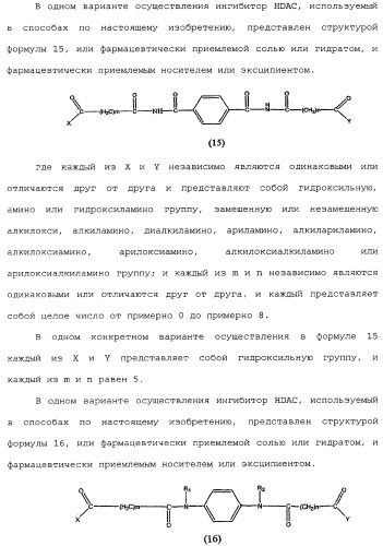 Способы лечения рака с использованием ингибиторов hdac (патент 2356547)