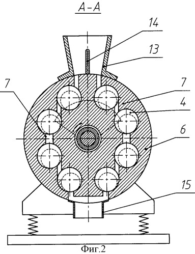 Вибрационная мельница (патент 2319547)
