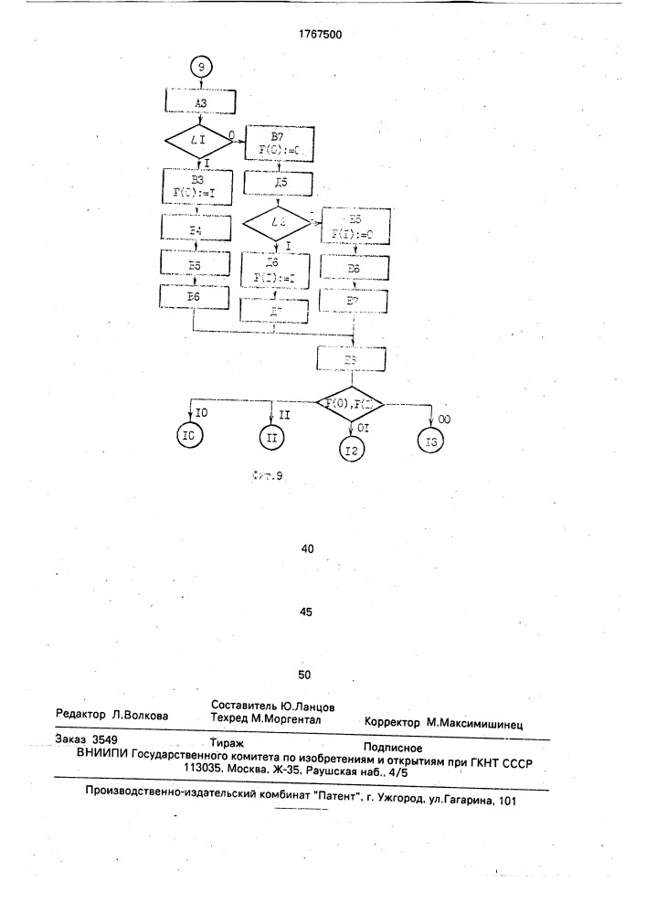 Микропрограммное устройство управления (патент 1767500)