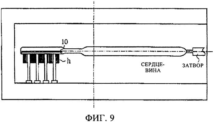 Способ обработки щетинок зубной щетки для их заострения и зубная щетка, изготовленная таким способом (патент 2372823)