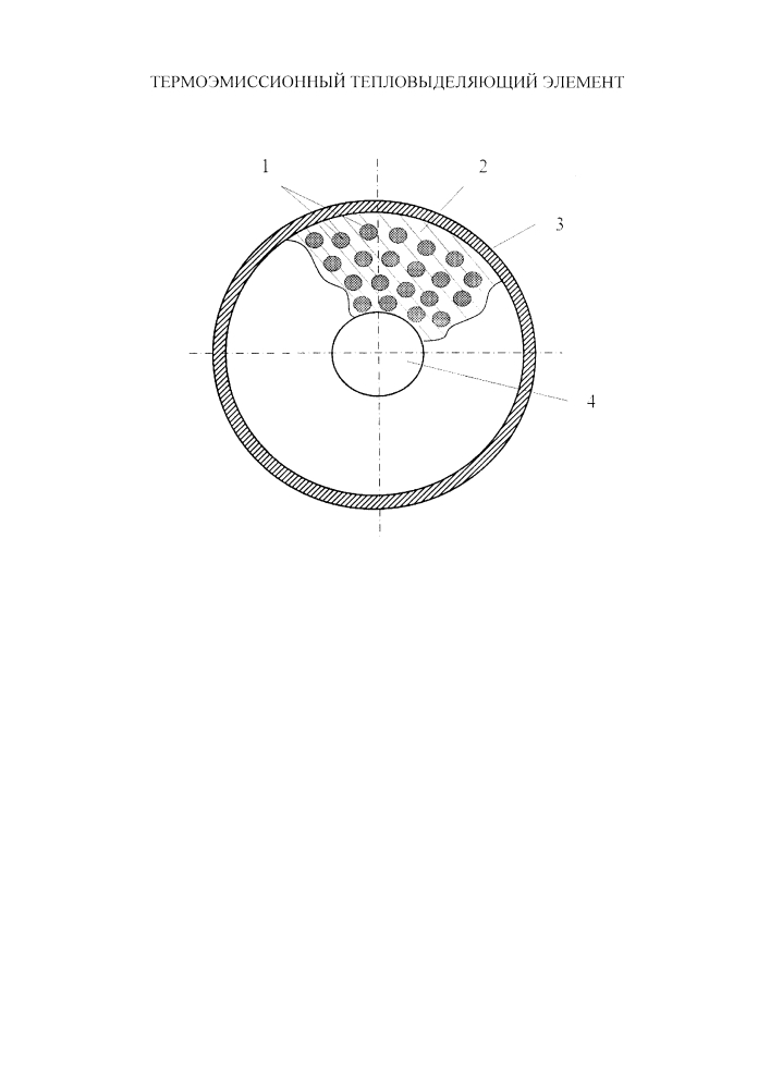 Термоэмиссионный тепловыделяющий элемент (патент 2634848)