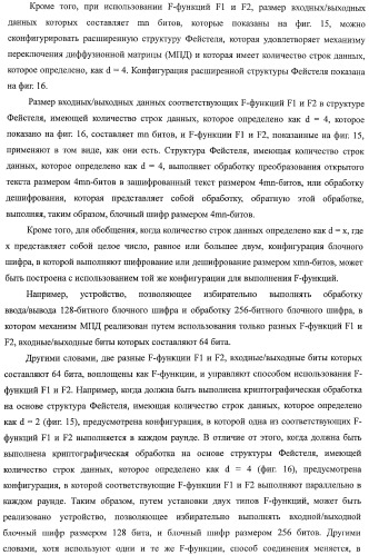 Устройство криптографической обработки, способ построения алгоритма криптографической обработки, способ криптографической обработки и компьютерная программа (патент 2409902)