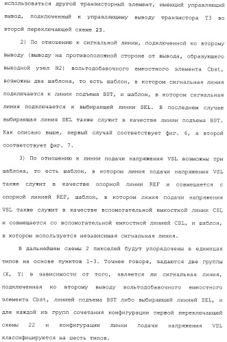 Схема пикселя и устройство отображения (патент 2487422)