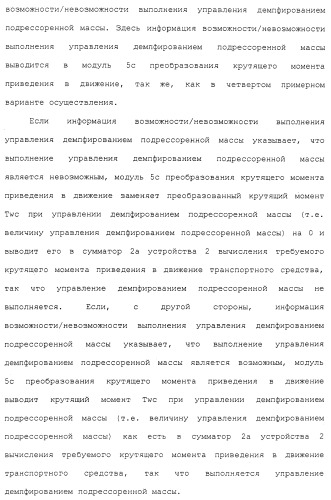 Система управления демпфированием подрессоренной массы транспортного средства (патент 2484992)