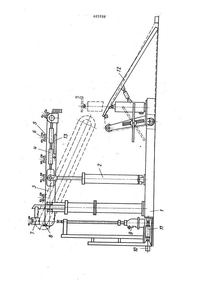 Устройство для установки верхняков с анкерами (патент 443988)