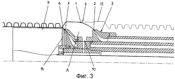 Способ и устройство для изготовления термопластичной трубы с двойными стенками и соединительной муфтой (патент 2290309)
