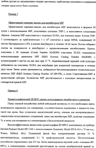 Ингибиторы фактора ингибирования миграции макрофага и способы для их идентификации (патент 2327695)