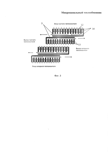 Микроканальный теплообменник (патент 2584081)