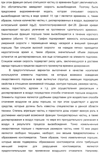 Деагрегация и диспергирование в воздух лекарственного порошка (патент 2322269)