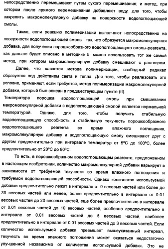 Твердый водопоглощающий реагент и способ его изготовления, и водопоглощающее изделие (патент 2355370)