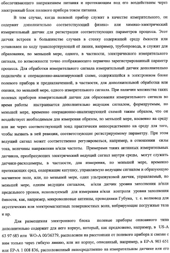 Электронный блок полевого прибора и полевой прибор (варианты) (патент 2343554)