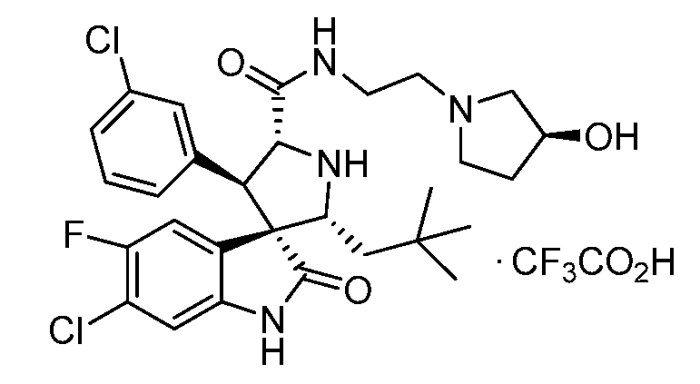 Спирооксиндольные антагонисты mdm2 (патент 2553269)