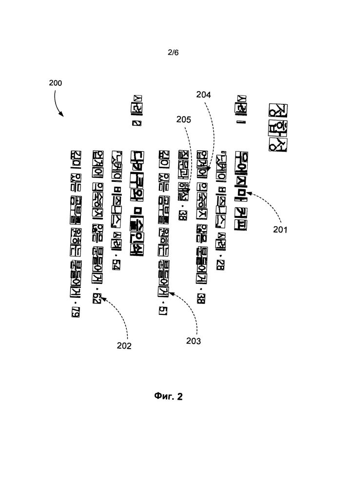 Выявление китайской, японской и корейской письменности (патент 2613847)