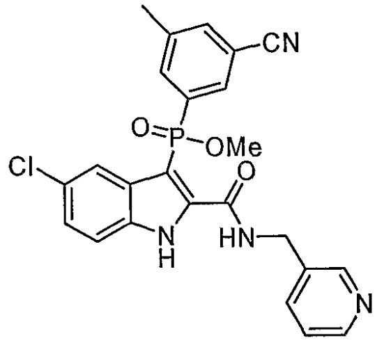 Фосфоиндолы как ингибиторы вич (патент 2393163)