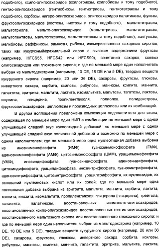 Композиция натурального интенсивного подсластителя, используемая к столу (патент 2425589)