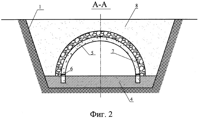 Способ сооружения устьев наклонных горных выработок в наносах (патент 2376419)