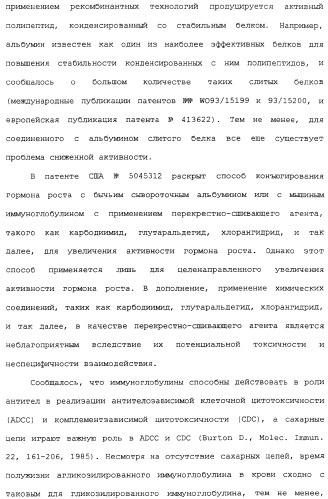 Физиологически активный полипептидный конъюгат, обладающий пролонгированным периодом полувыведения in vivo (патент 2312868)