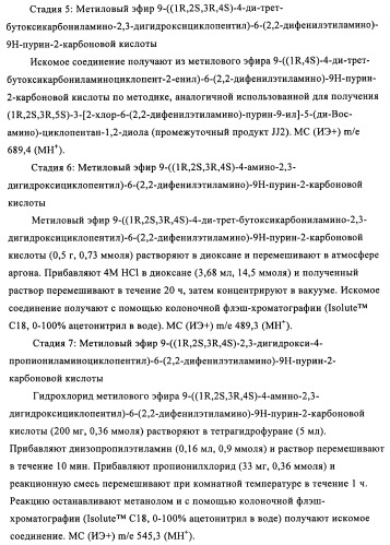 Производные пурина, предназначенные для применения в качестве агонистов аденозинового рецептора а2а (патент 2457209)