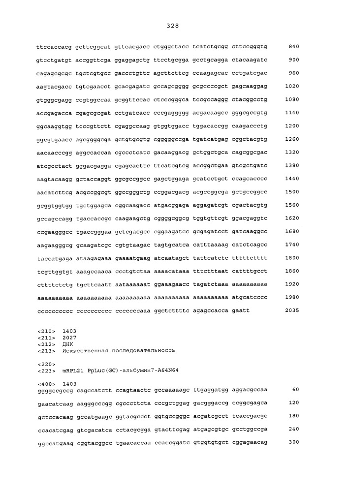 Молекулы искусственной нуклеиновой кислоты, содержащие 5'utr гена top (патент 2660565)