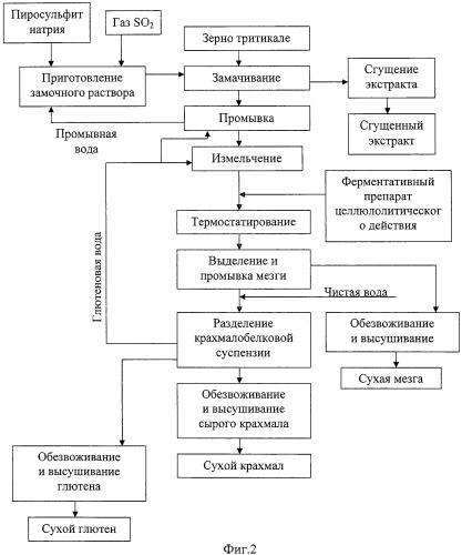 Способ производства крахмала (патент 2415872)