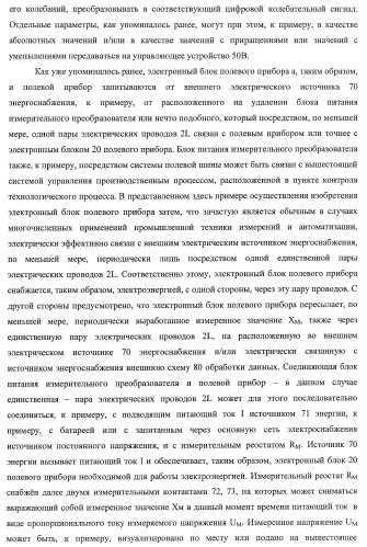 Запитанный от внешнего электрического источника энергоснабжения электронный блок полевого прибора (патент 2394354)