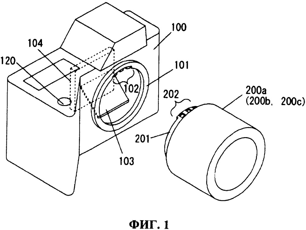 Сменный объектив и корпус камеры (патент 2653080)