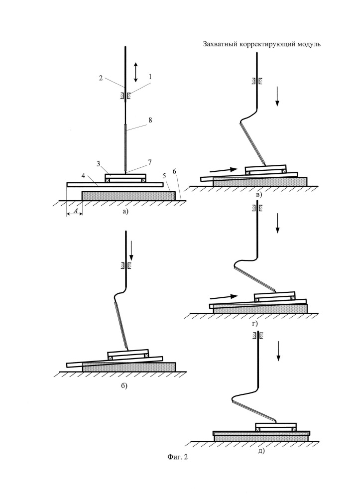 Захватный корректирующий модуль (патент 2622071)