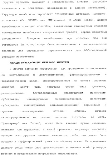 Антитела, сконструированные на основе цистеинов, и их конъюгаты (патент 2412947)