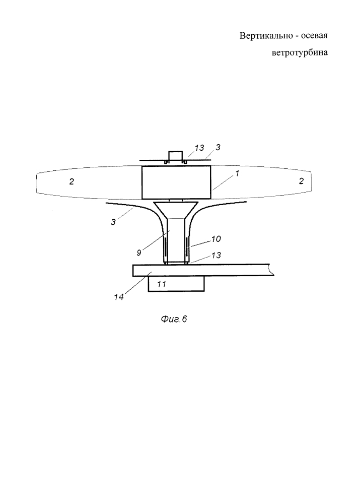 Вертикально-осевая ветротурбина (патент 2653641)
