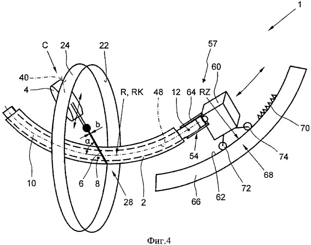 Устройство и способ изготовления детали из волокнистого композита (патент 2505404)