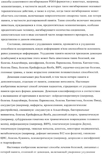 Ингибиторы фосфодиэстеразы 4, включающие n-замещенные аналоги анилина и дифениламина (патент 2368604)