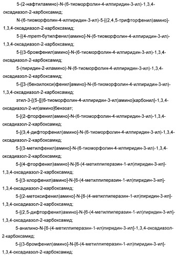 Оксадиазольные соединения, их применение в изготовлении лекарственного средства и способ ингибирования активности dgat1 (патент 2421451)