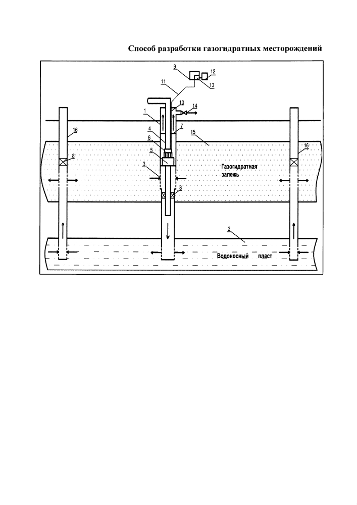 Способ разработки газогидратных месторождений (патент 2602621)
