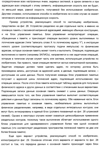 Способ уменьшения влияния мешающих напряжений в устройстве хранения данных, использующем пассивную матричную адресацию (патент 2320032)