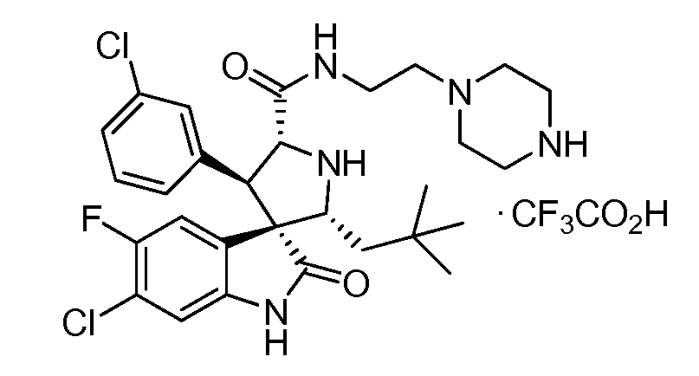 Спирооксиндольные антагонисты mdm2 (патент 2553269)