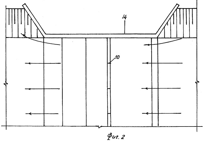 Способ строительства гибкого сопрягающего сооружения (патент 2266363)