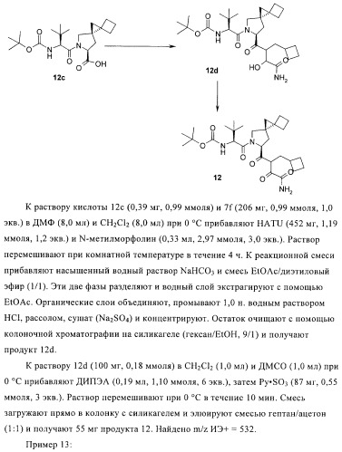 Ингибиторы hcv/вич и их применение (патент 2448976)