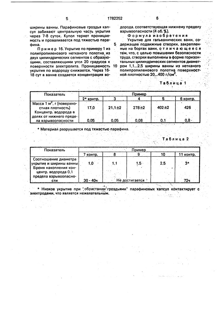 Укрытие для гальванических ванн (патент 1782252)