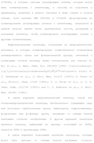 Слитые белки альбумина (патент 2369404)