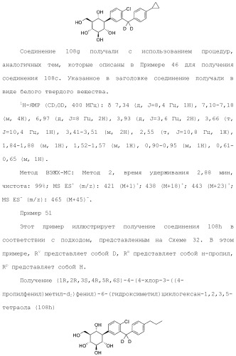 Дейтерированные бензилбензольные производные и способы применения (патент 2509773)