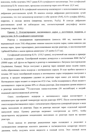 Способы получения неочищенного продукта и водородсодержащего газа (патент 2379331)