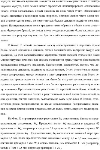 Бритвенные станки и бритвенные картриджи (патент 2366567)