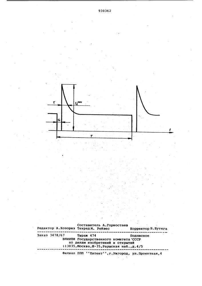 Способ стабилизации рабочей характеристики линейного газоразрядного индикатора (патент 930362)