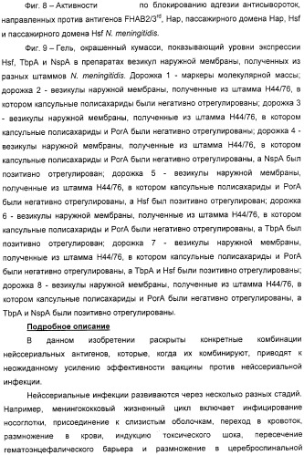 Нейссериальные вакцинные композиции, содержащие комбинацию антигенов (патент 2317106)