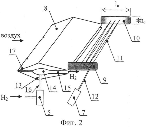 Гиперзвуковой прямоточный воздушно-реактивный двигатель (патент 2542652)