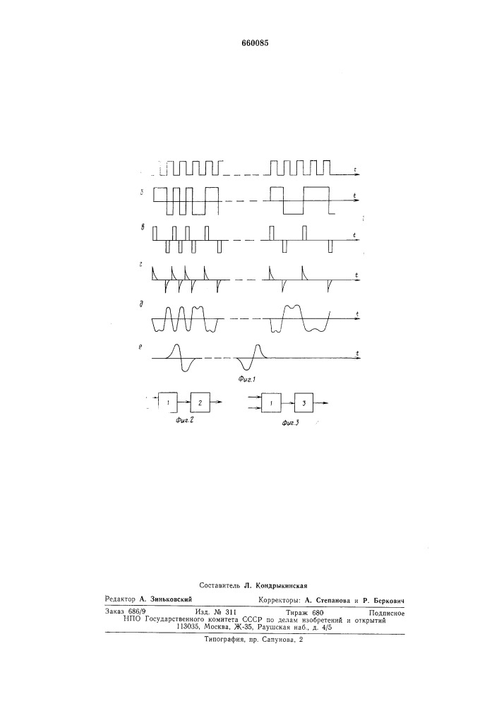 Способ цифровой магнитной записи (патент 660085)