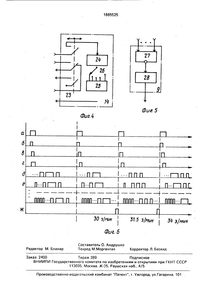 Формирователь кода морзе (патент 1665525)